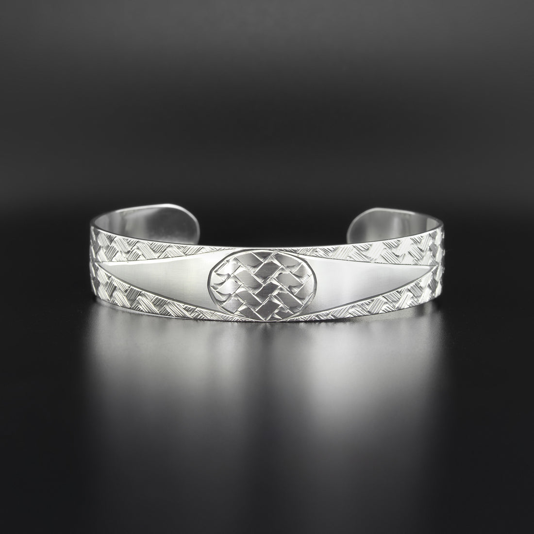 Salish Eye - Silver Bracelet