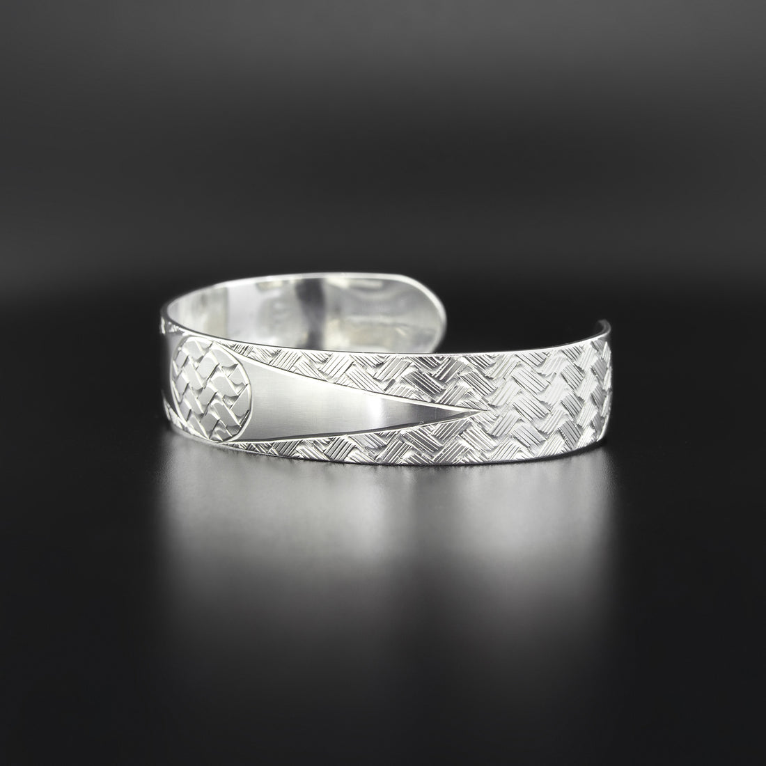 Salish Eye - Silver Bracelet