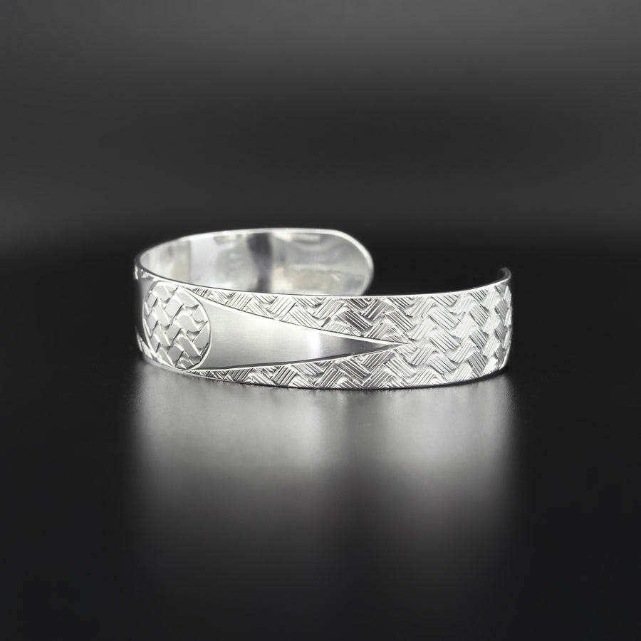 Salish Eye - Silver Bracelet