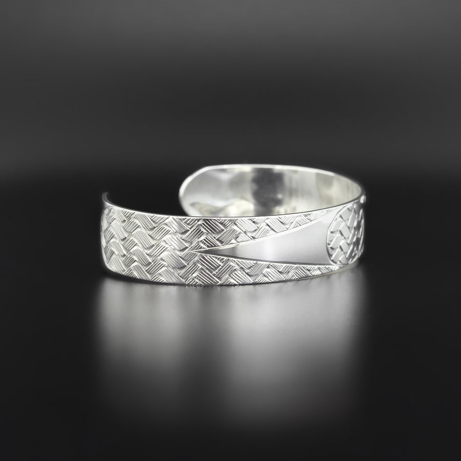 Salish Eye - Silver Bracelet