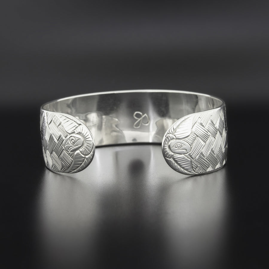 Salmonberries - Silver Bracelet