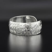 Salmonberries - Silver Bracelet