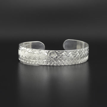 Salmon of the Mouth - Silver Bracelet