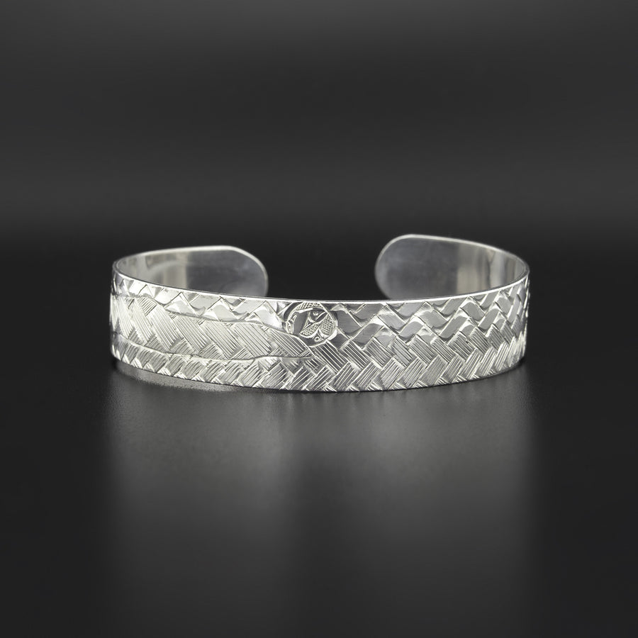 Salmon of the Mouth - Silver Bracelet
