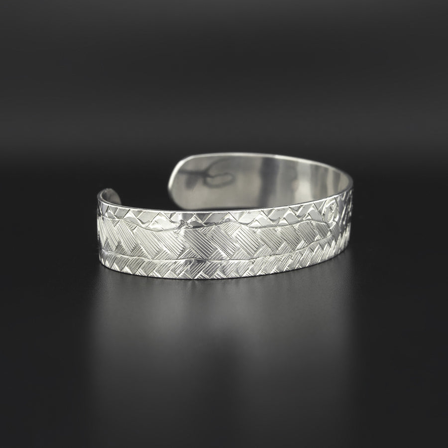 Salmon of the Mouth - Silver Bracelet