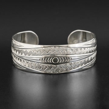 Goat Horn - Silver Bracelet