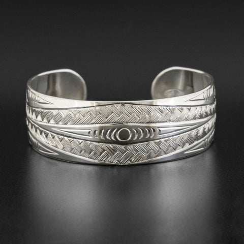 Goat Horn - Silver Bracelet