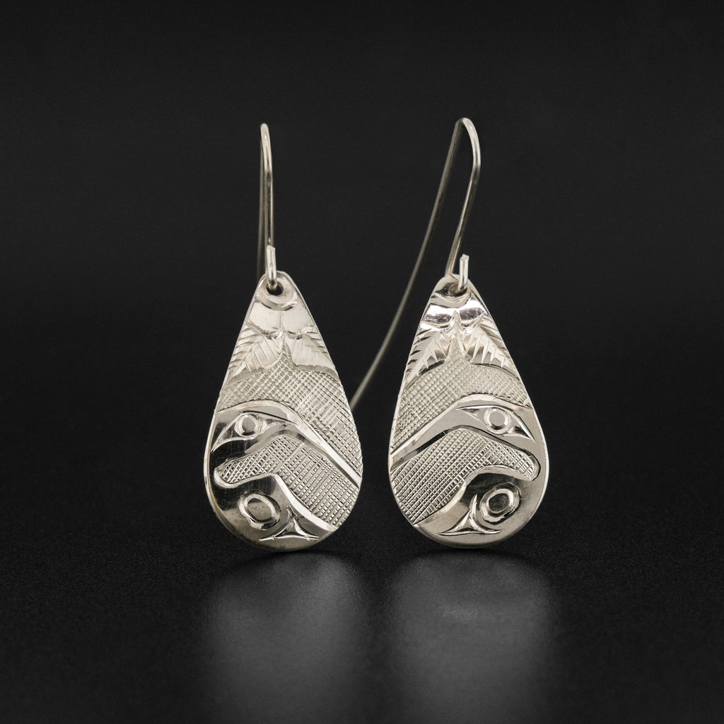 Hummingbird - Silver Earrings