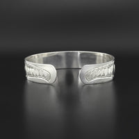 Two-Headed Raven - Silver Bracelet