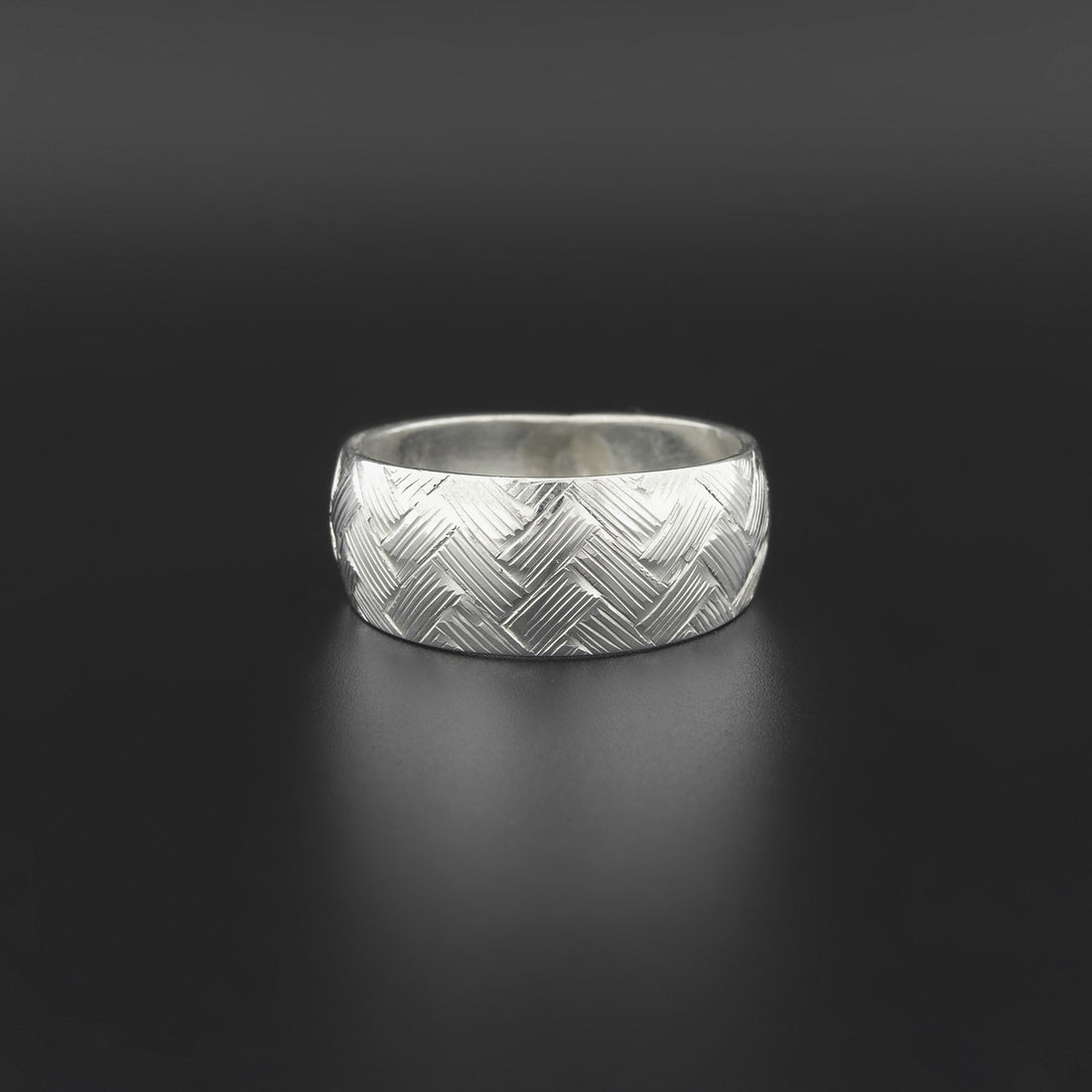 Weaving - Silver Ring
