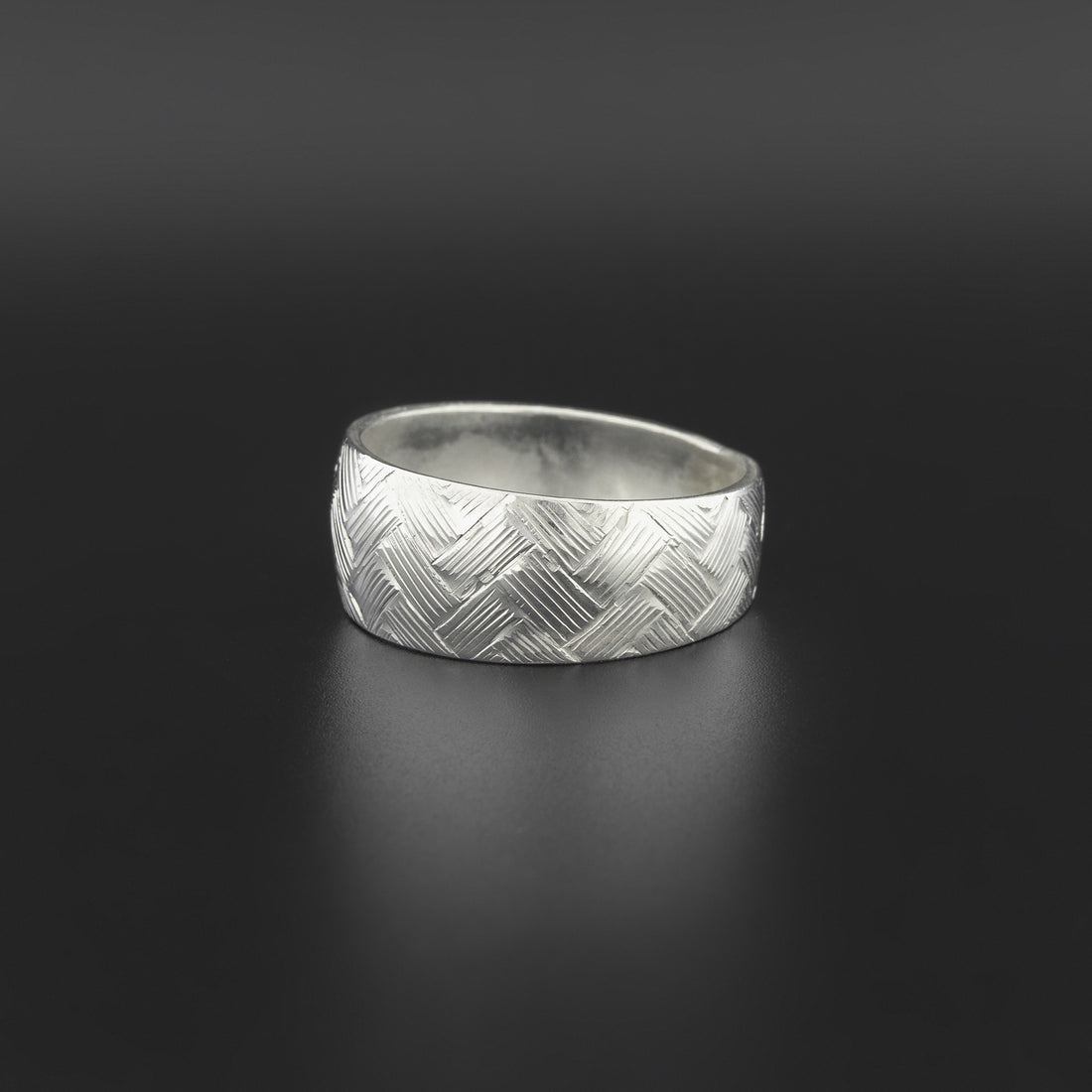 Weaving - Silver Ring