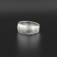 Weaving - Silver Ring