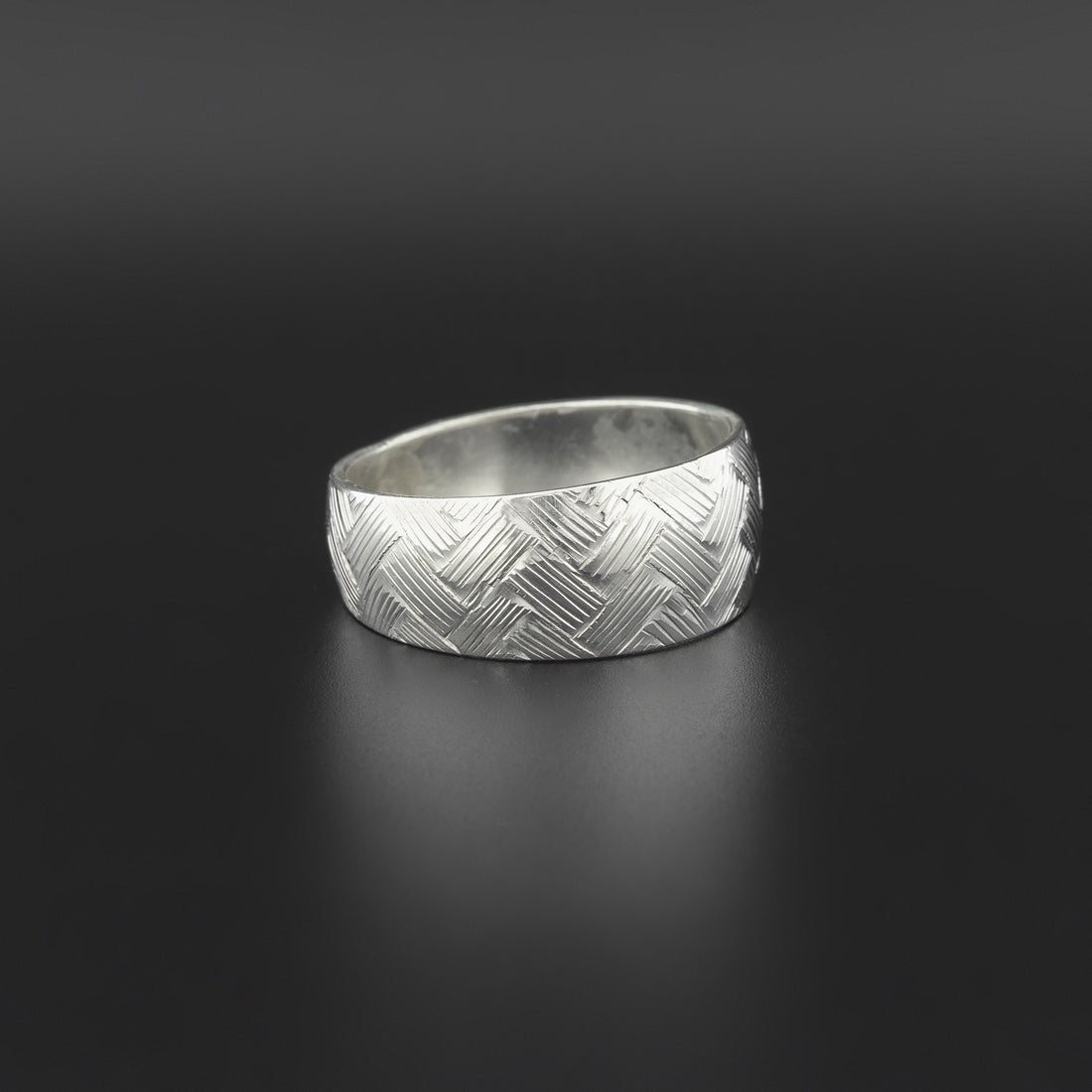 Weaving - Silver Ring