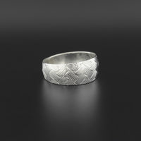 Weaving - Silver Ring
