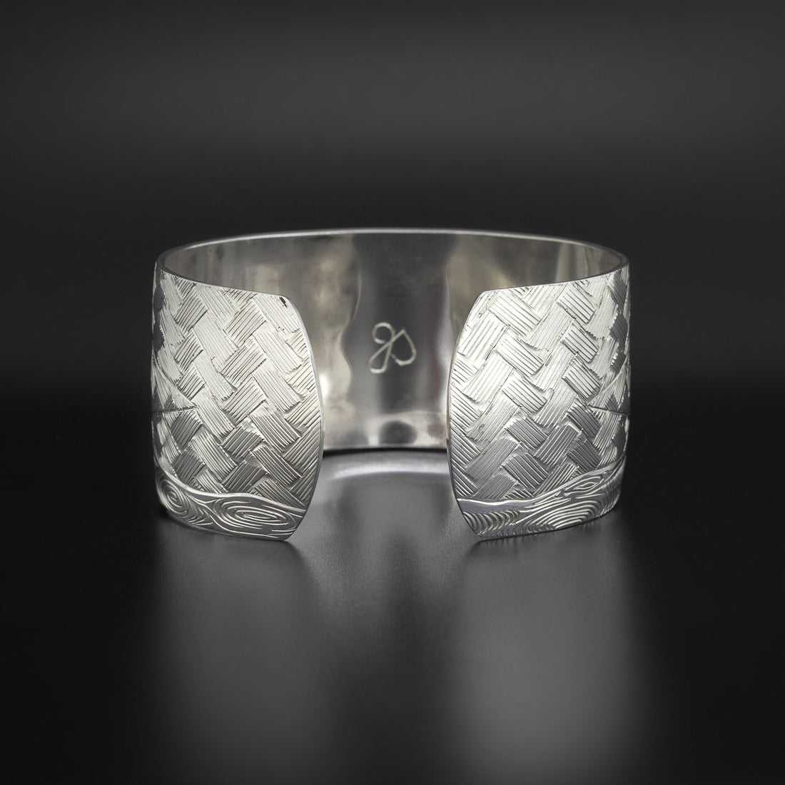 Whales Weaving - Silver Bracelet