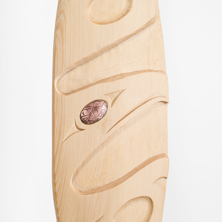 Raven at Dawn - Yellow Cedar Paddle