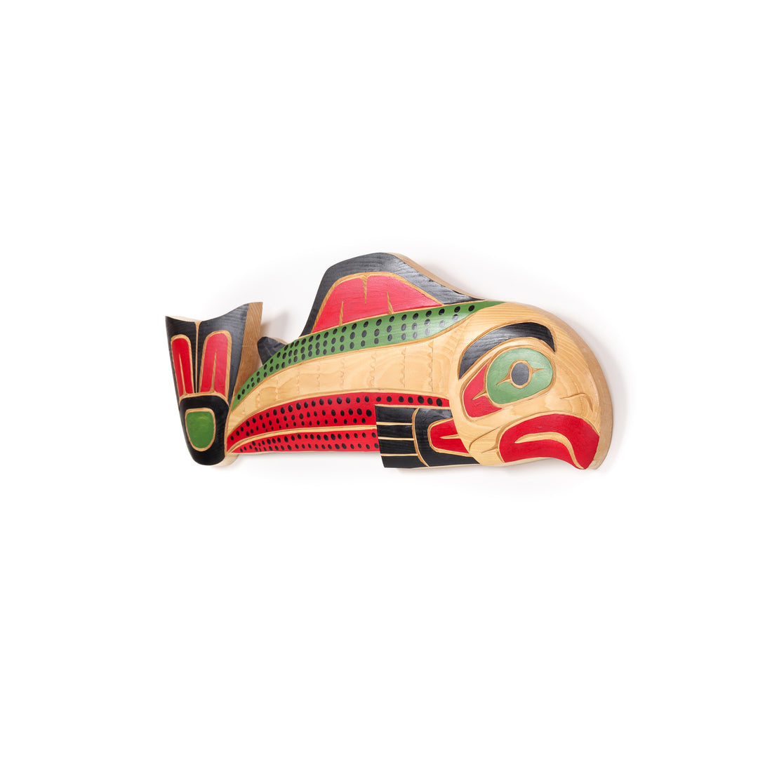 Salmon - Yellow Cedar Carving