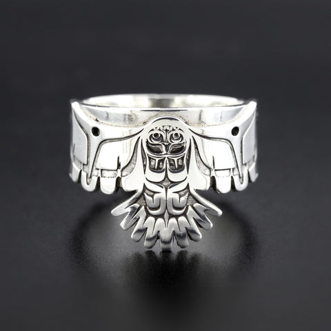 Owl - Silver Ring