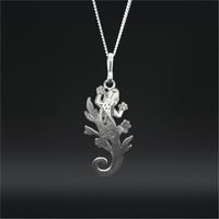 Salamander - Silver Pendant