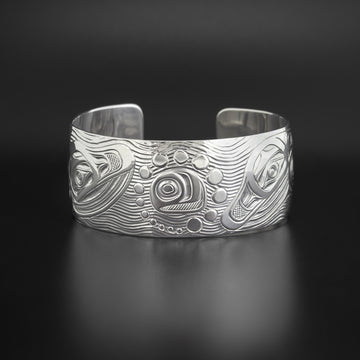 Bubble Net - Silver Bracelet