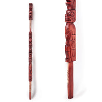 Eagle, Bear, Killerwhale and Raven - Four Figure Talking Stick