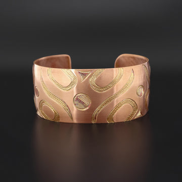 Whale Tails - Copper Bracelet