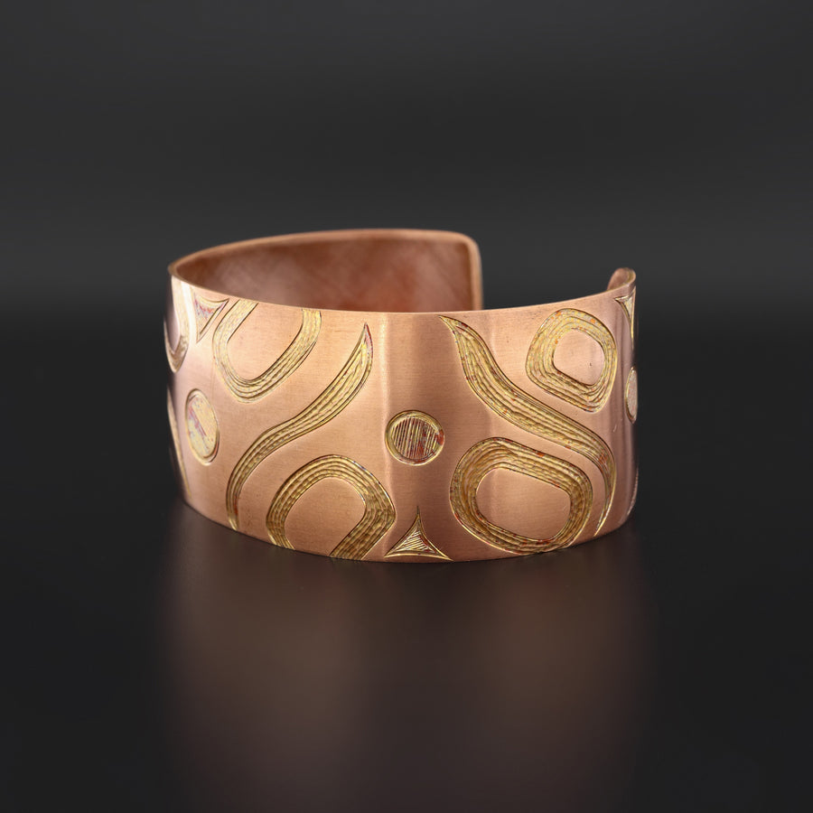 Whale Tails - Copper Bracelet