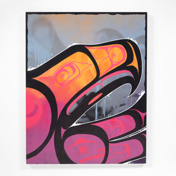 Fall RisingAcrylic on Wood Panel