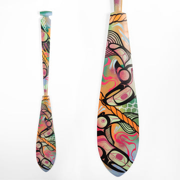 Pull Em Up - Yellow Cedar Paddle