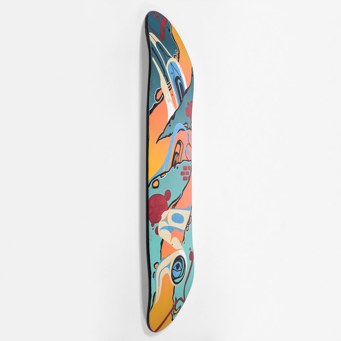 The Thin Line Between This World and the Next - Maple Skateboard Deck