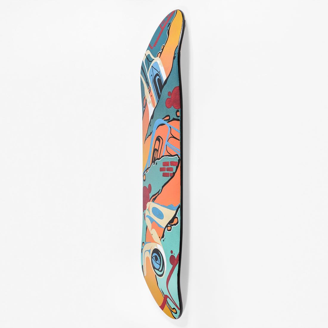 The Thin Line Between This World and the Next - Maple Skateboard Deck