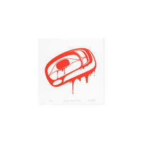 Bleeding Through the Fabric - Limited Edition Print