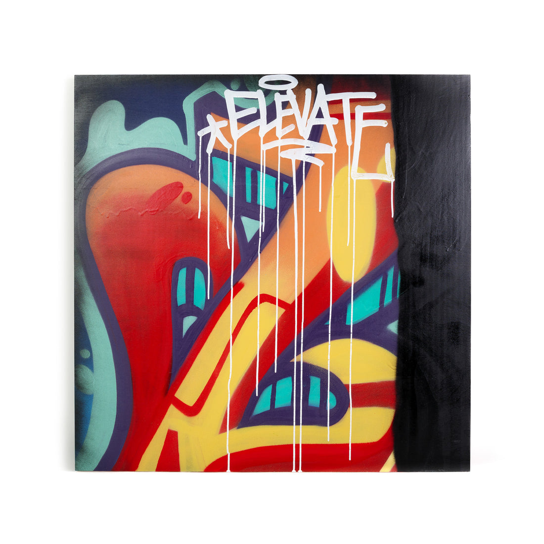 Elevate - Acrylic on Wood Panel