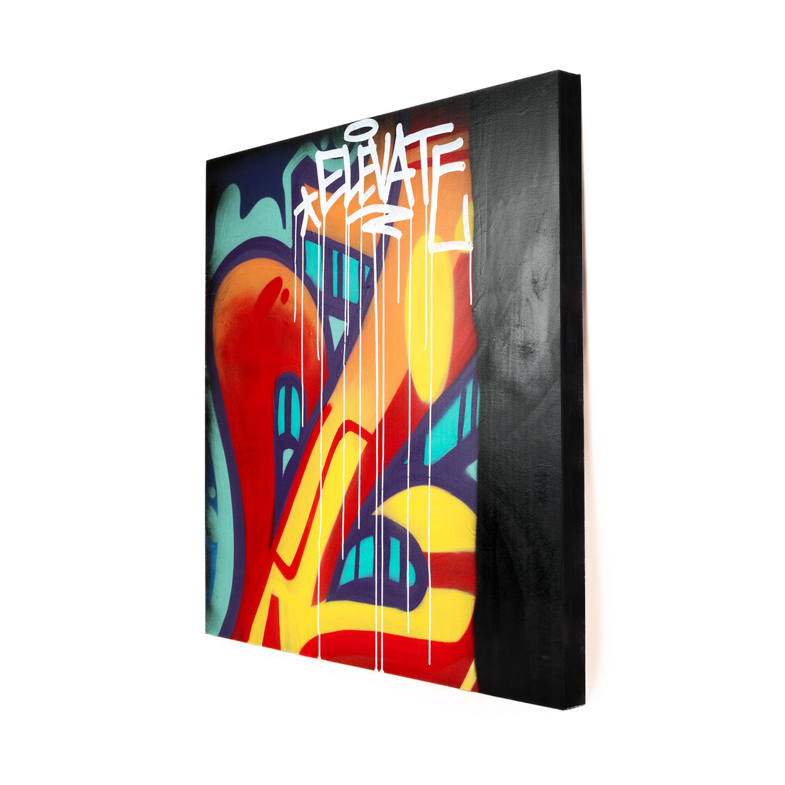Elevate - Acrylic on Wood Panel