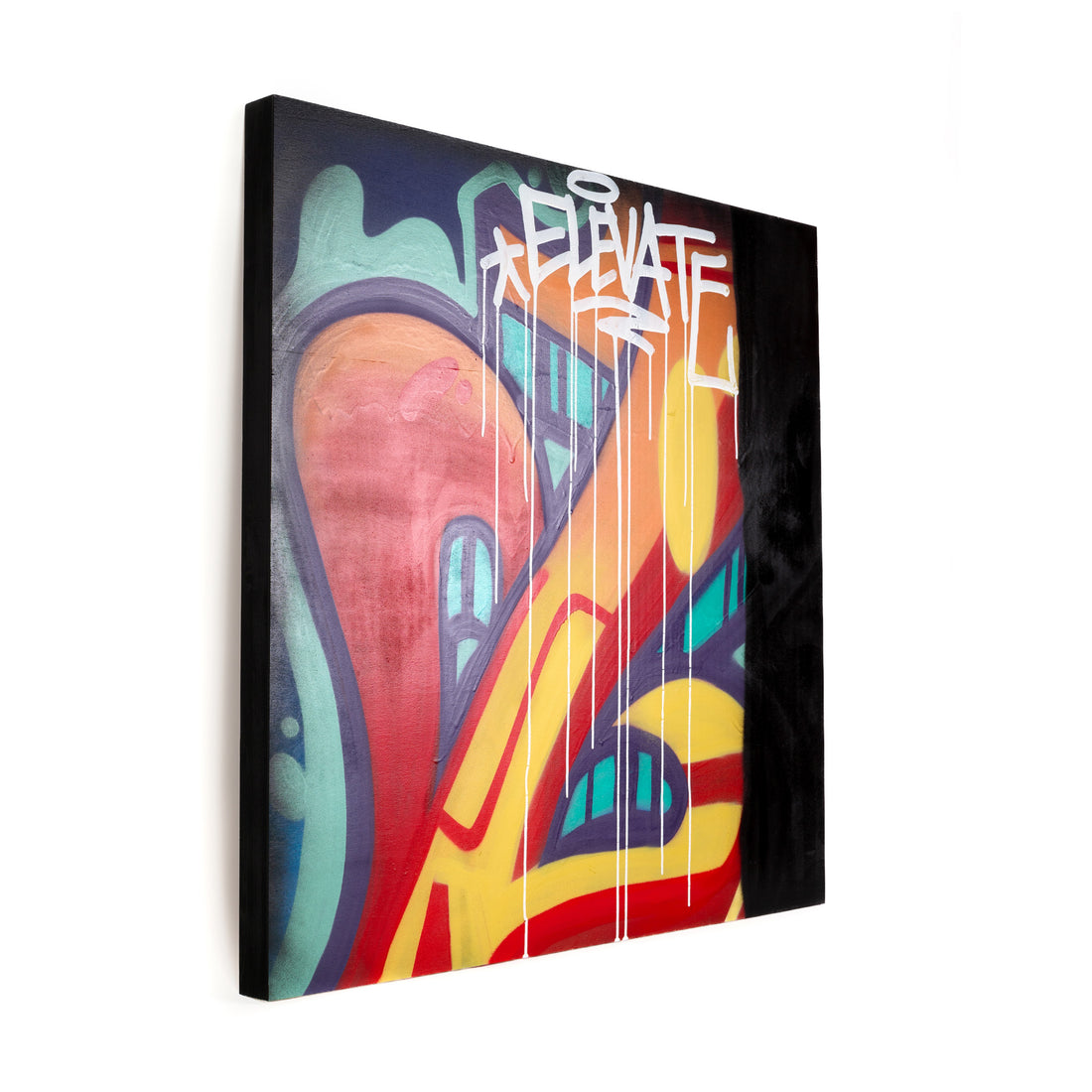 Elevate - Acrylic on Wood Panel