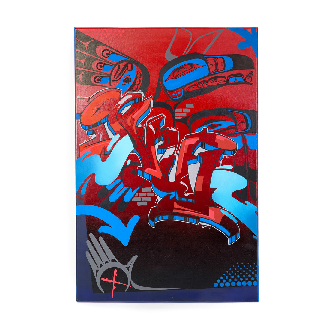 Ğvùí - Acrylic on Canvas