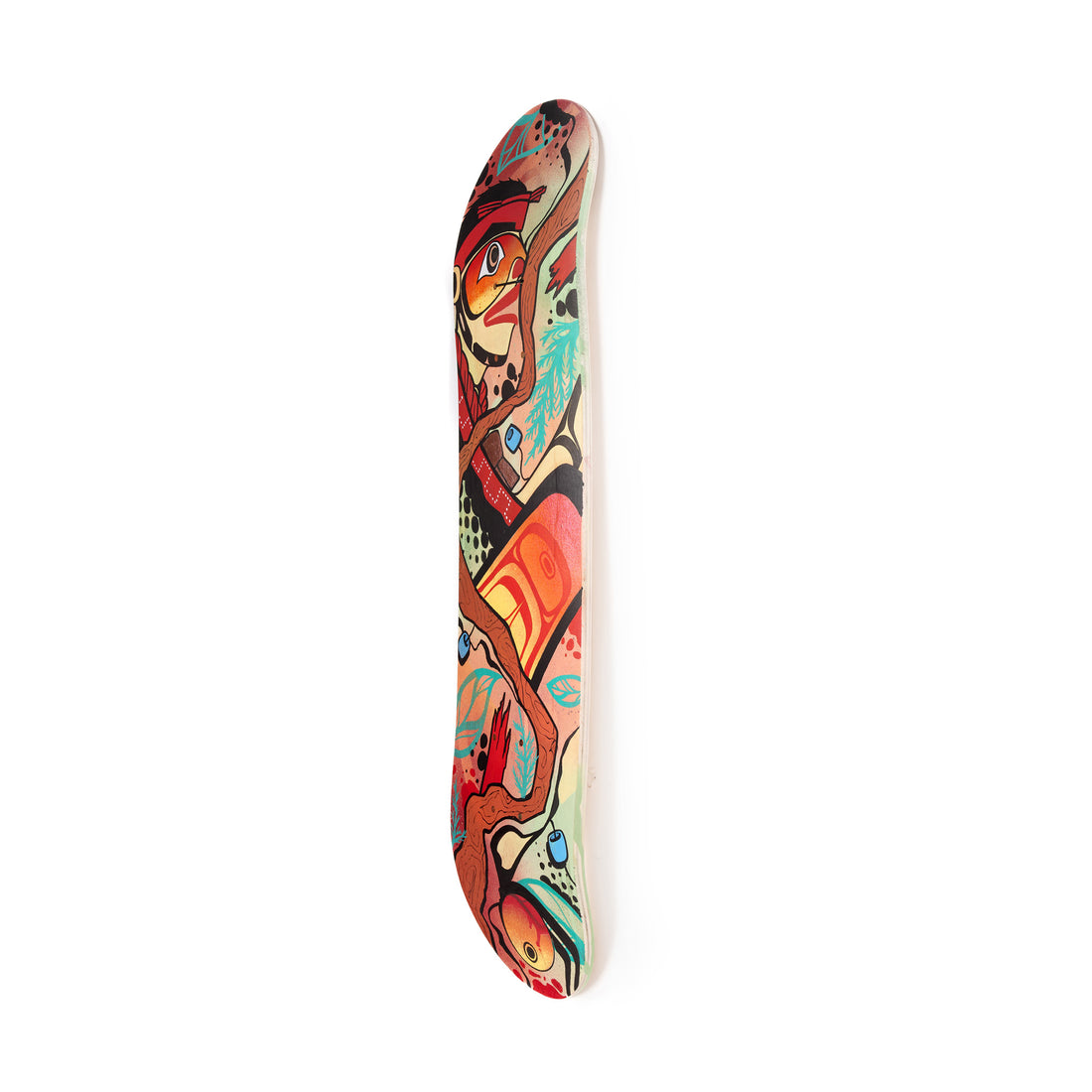 Harvesting Bark - Maple Skateboard Deck
