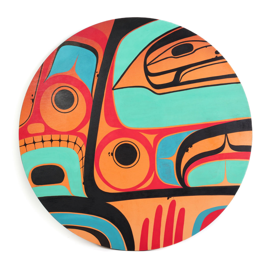 The Pin Hole - Acrylic on Wood Panel