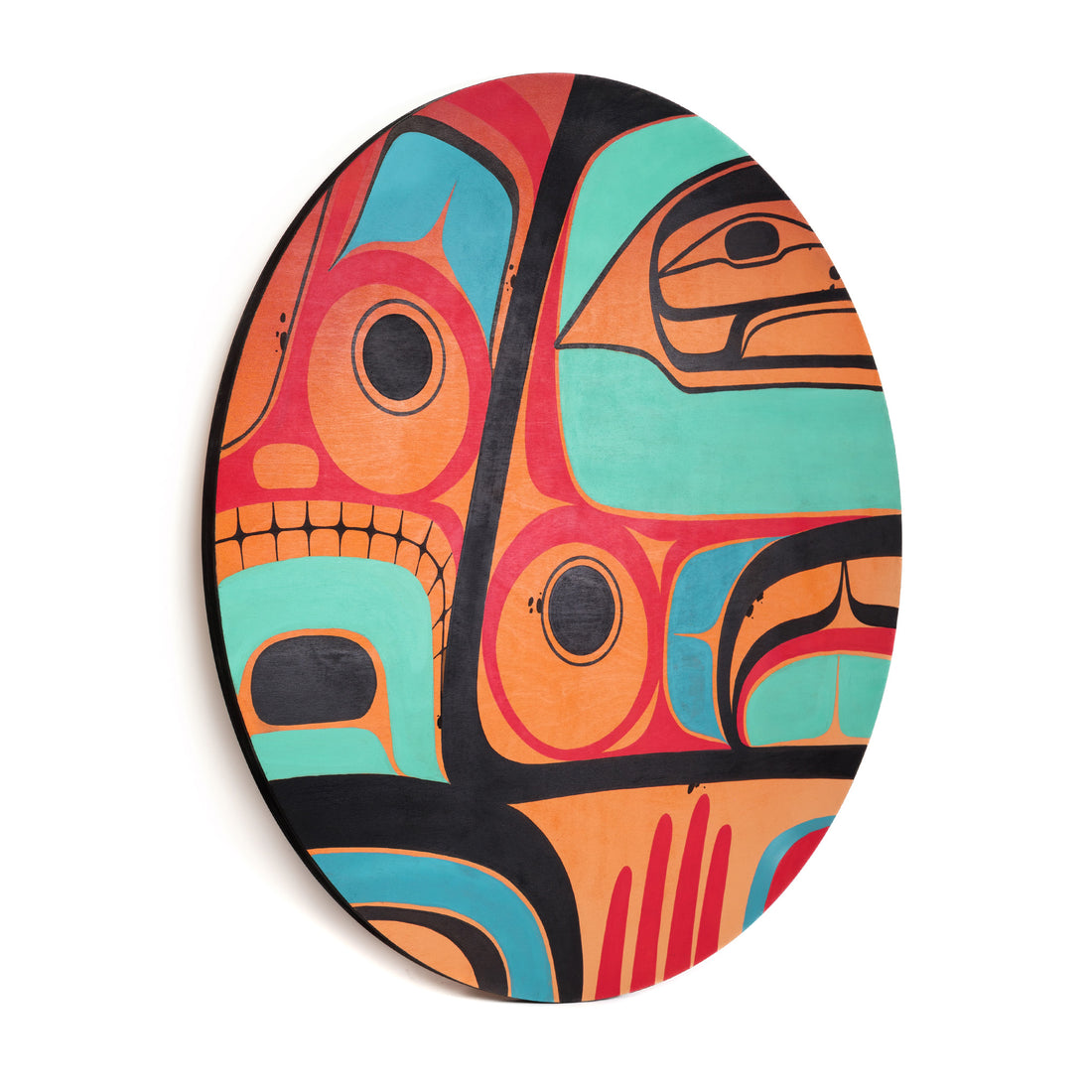 The Pin Hole - Acrylic on Wood Panel
