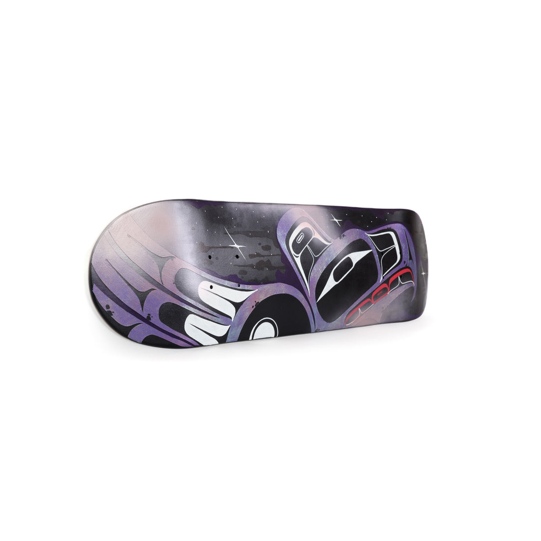 Through the Bulk - Acrylic on Maple Skateboard Deck