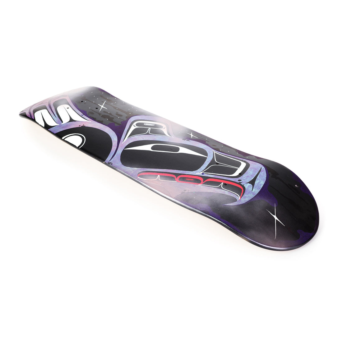 Through the Bulk - Acrylic on Maple Skateboard Deck