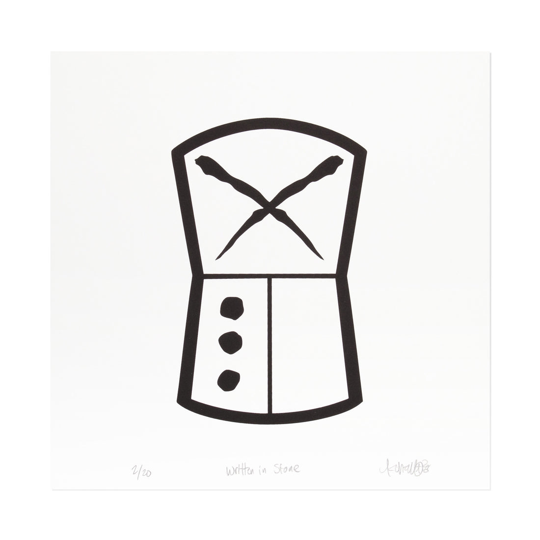 Written in Stone - Limited Edition Print