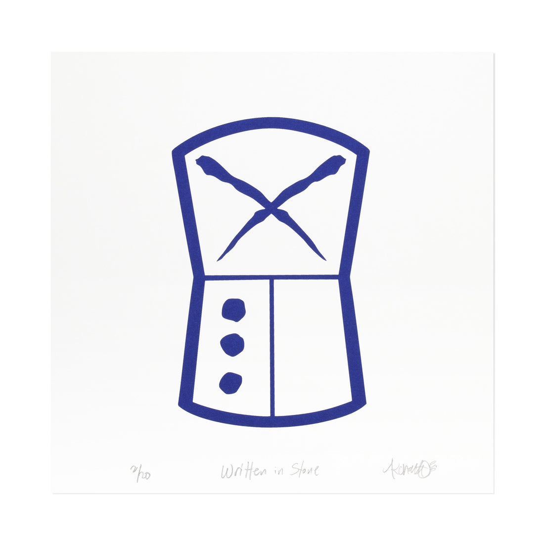 Written in Stone - Limited Edition Print