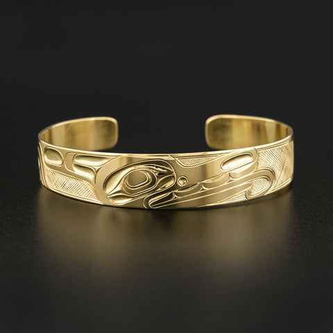 Wolf - 14k Gold Bracelet