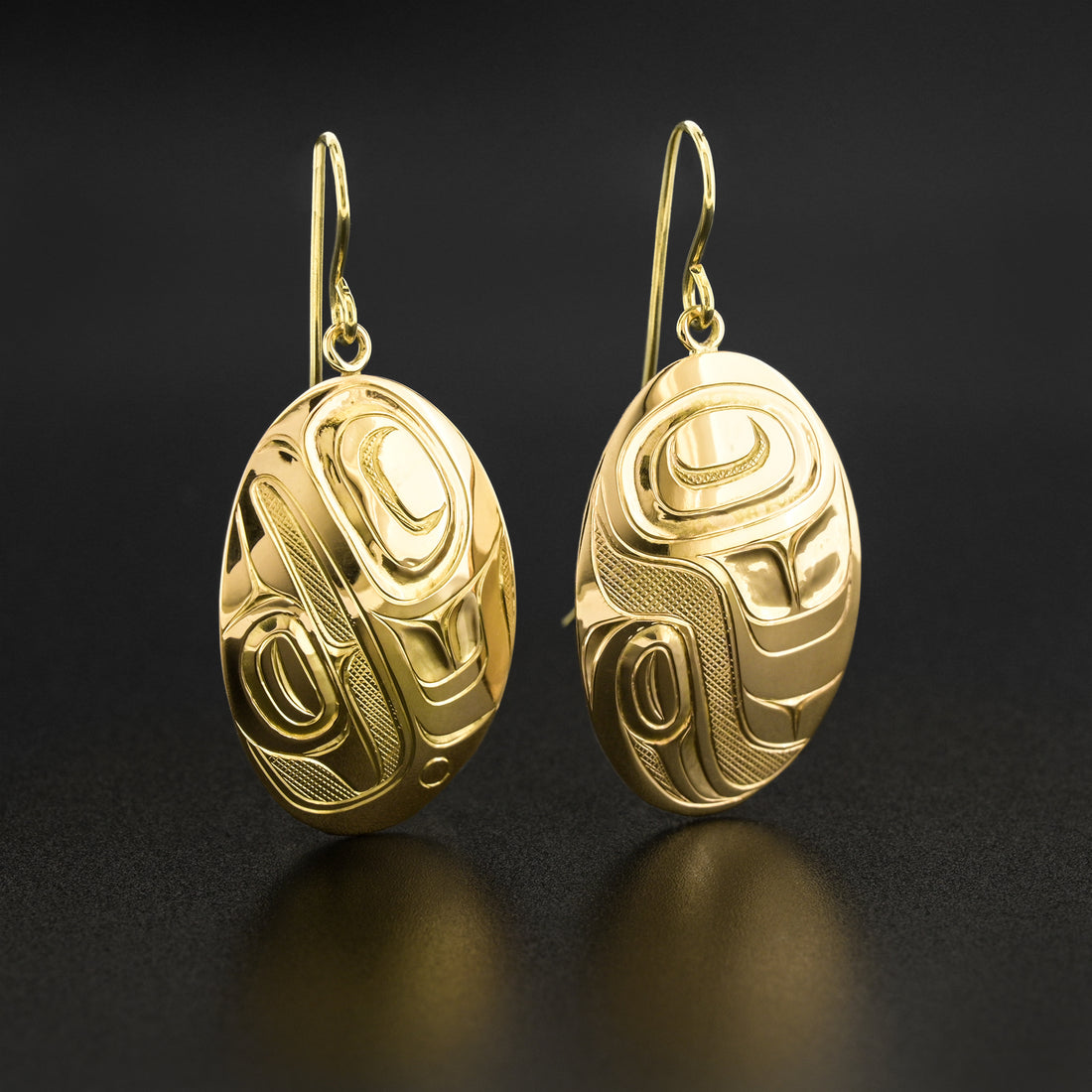 Eagle - 18k Gold Earrings
