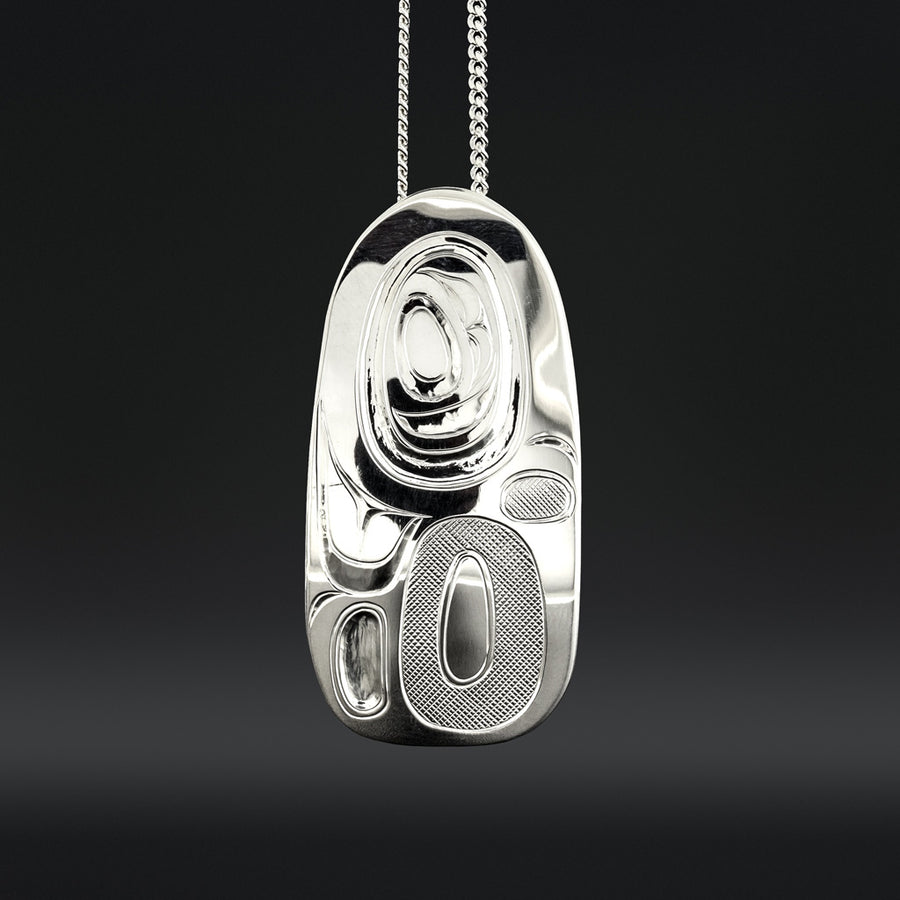 Abstract - Silver Pendant