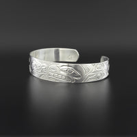 Bear and Wolf - Silver Bracelet