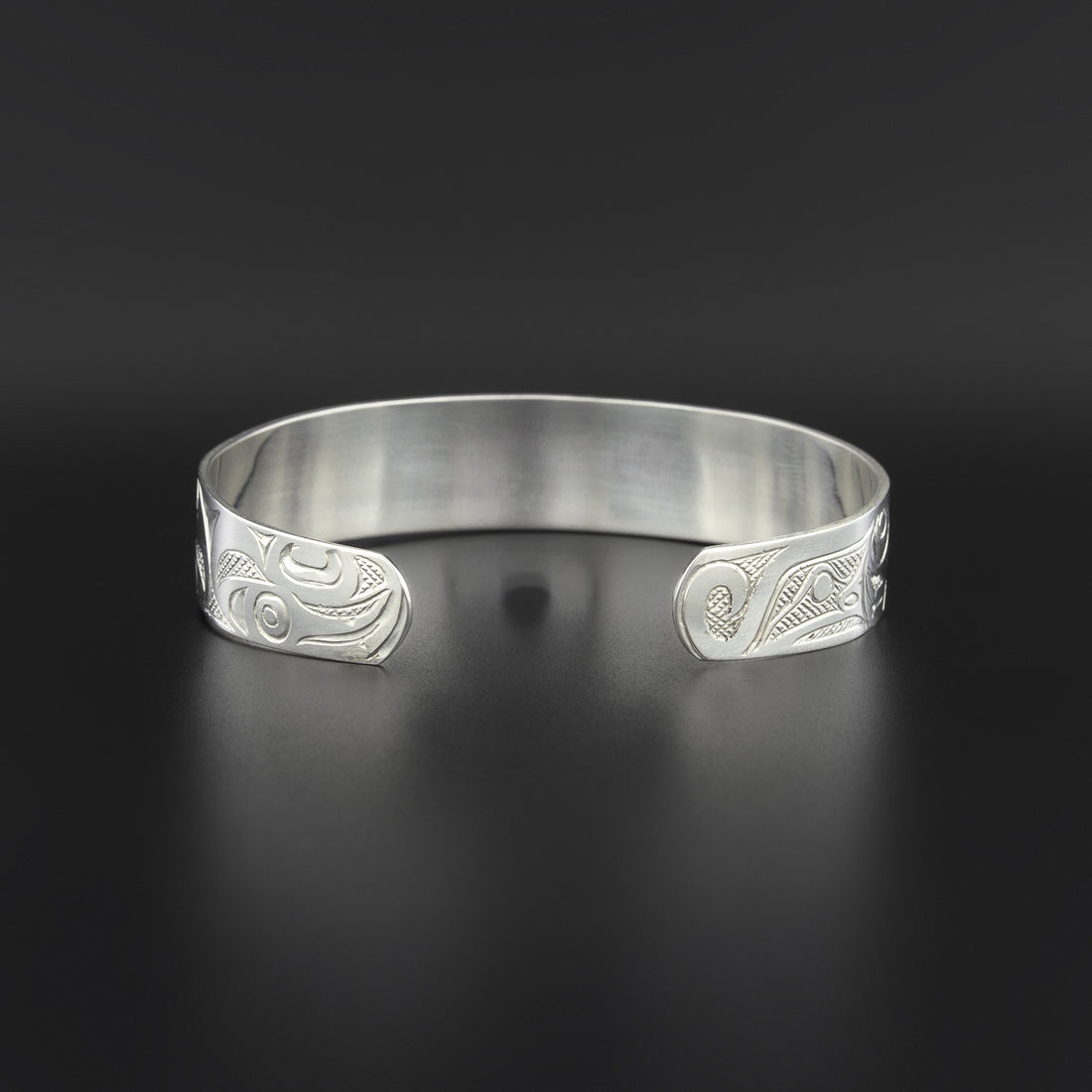 Bear and Wolf - Silver Bracelet
