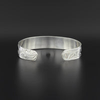 Bear and Wolf - Silver Bracelet