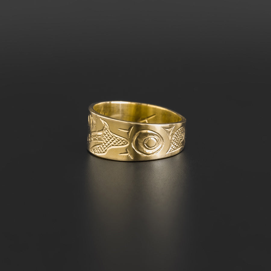 Killerwhale - 14k Gold Ring